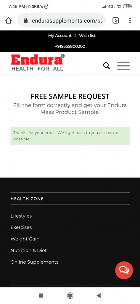 Request-for-endura-mass-sample