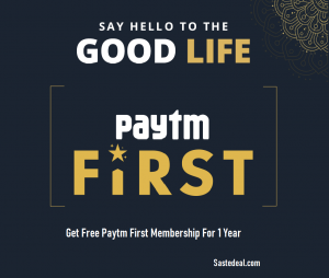 Free Paytm First