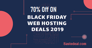Black Friday Hosting Sale Offer 2019