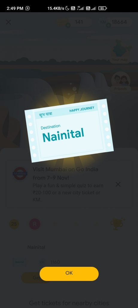 Go India Nainital Ticket Tricks 