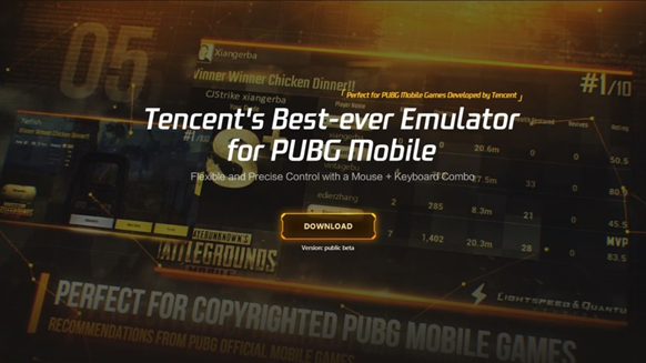 Tencent Gaming Buddy Or GameLoop 3.2 Download