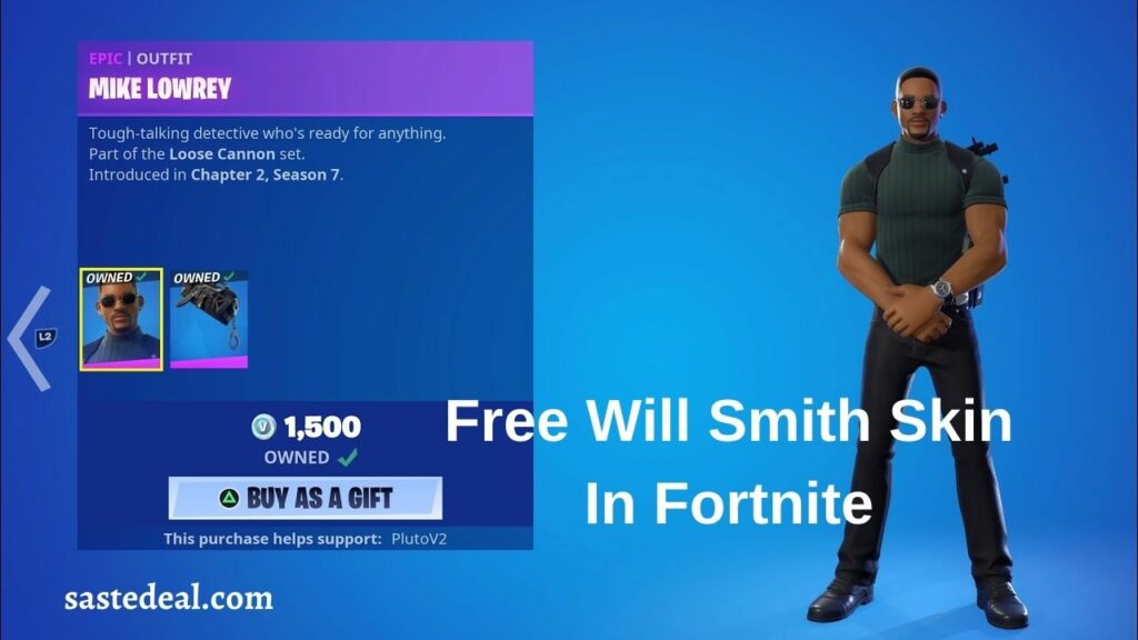 Free Will Smith Skin In Fortnite