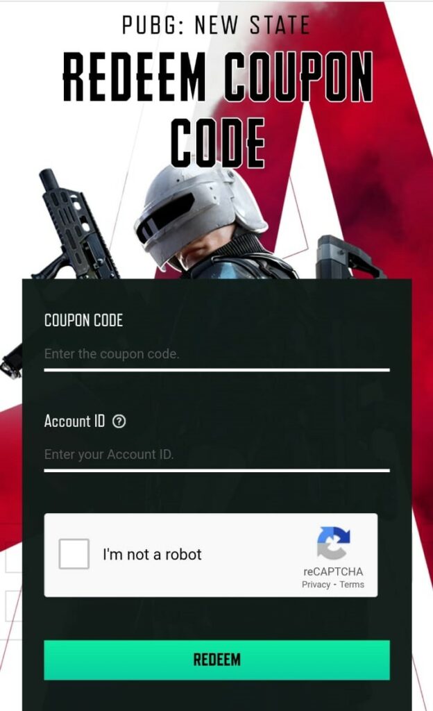 How To Redeem PUBG New State Coupon Code?